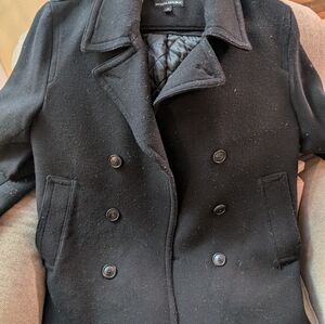 Mario Bellucci Banana Republic Wool Peacoat